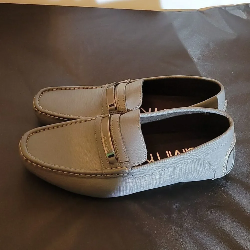 CALVIN KLEIN MEN'S KELTON DRESS CASUAL SUEDE LOAFERS SHOE